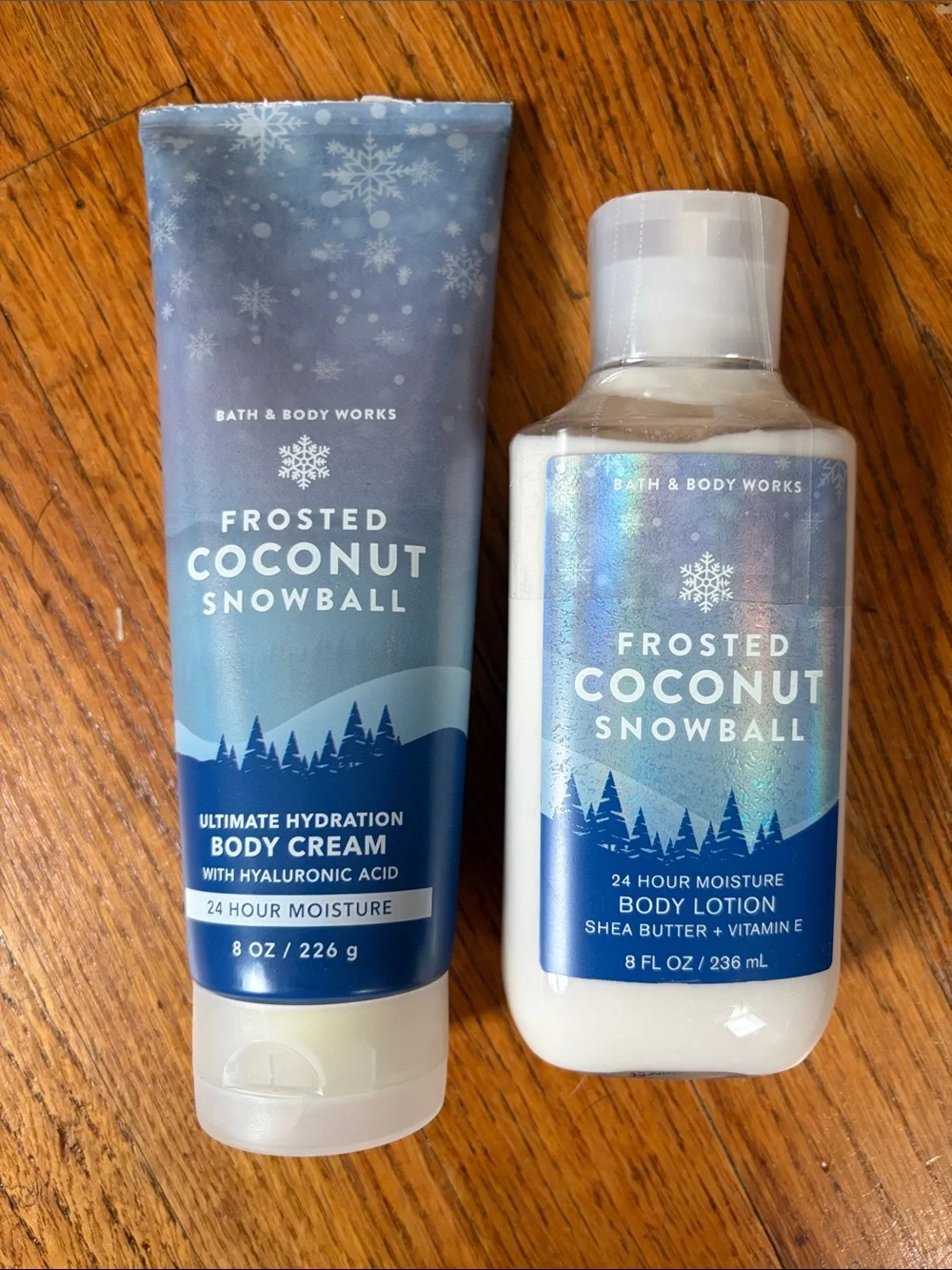 Frosted Coconut Snowball Set